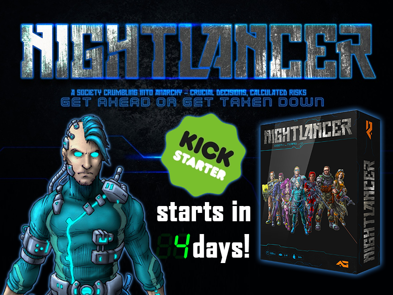 Nightlancer, cyberpunk, kickstarter, indie game, indie dev, hacking, cracking